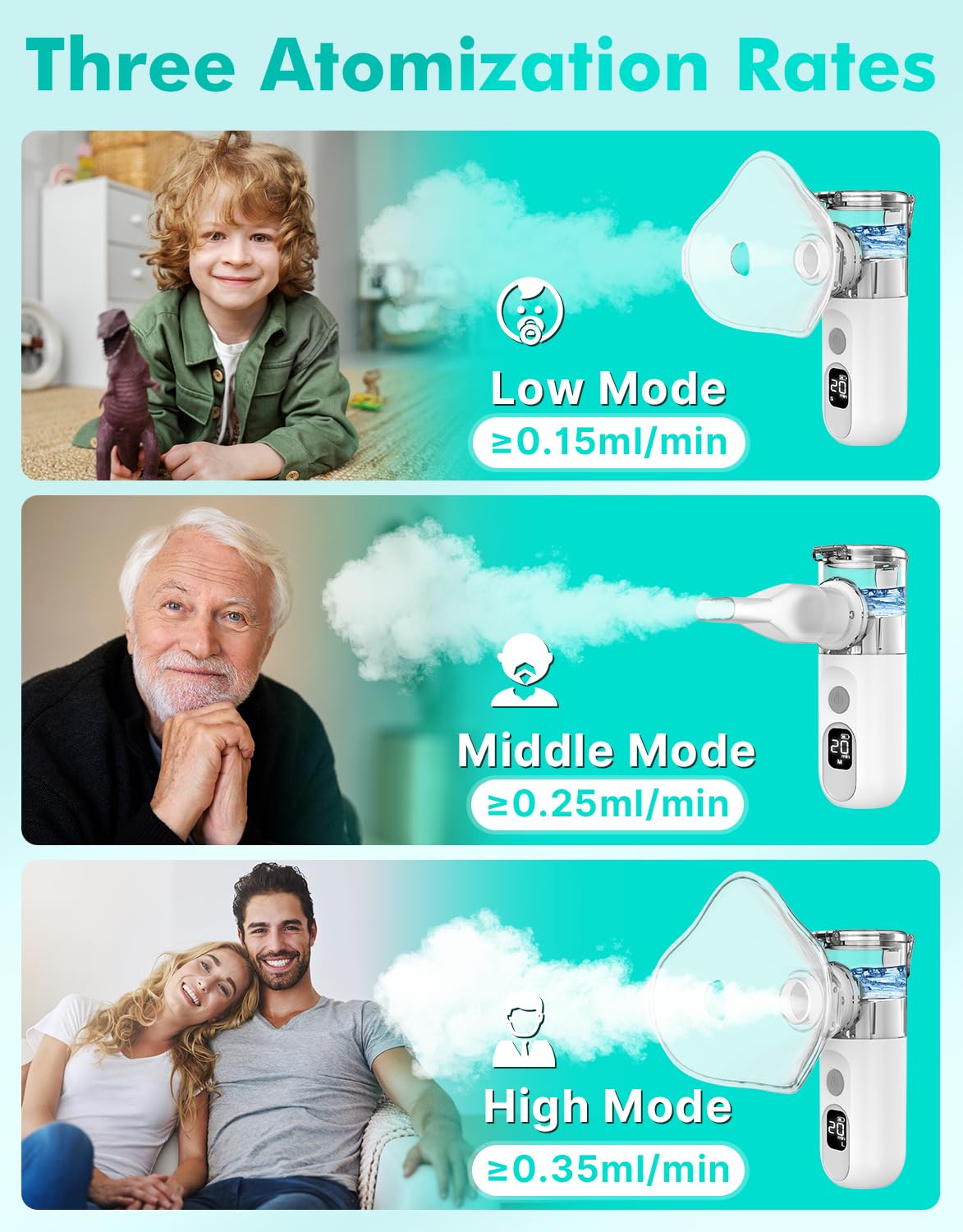 Nebulizer Piezoelectric Mesh Atomizer-KS015