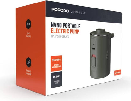 Porodo Nano Portable Electric Pump 3500Pa  - LFS040