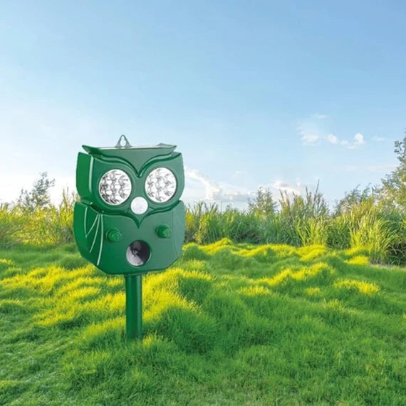 Solar Powered Ultrasonic Animal Repeller