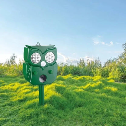 Solar Powered Ultrasonic Animal Repeller