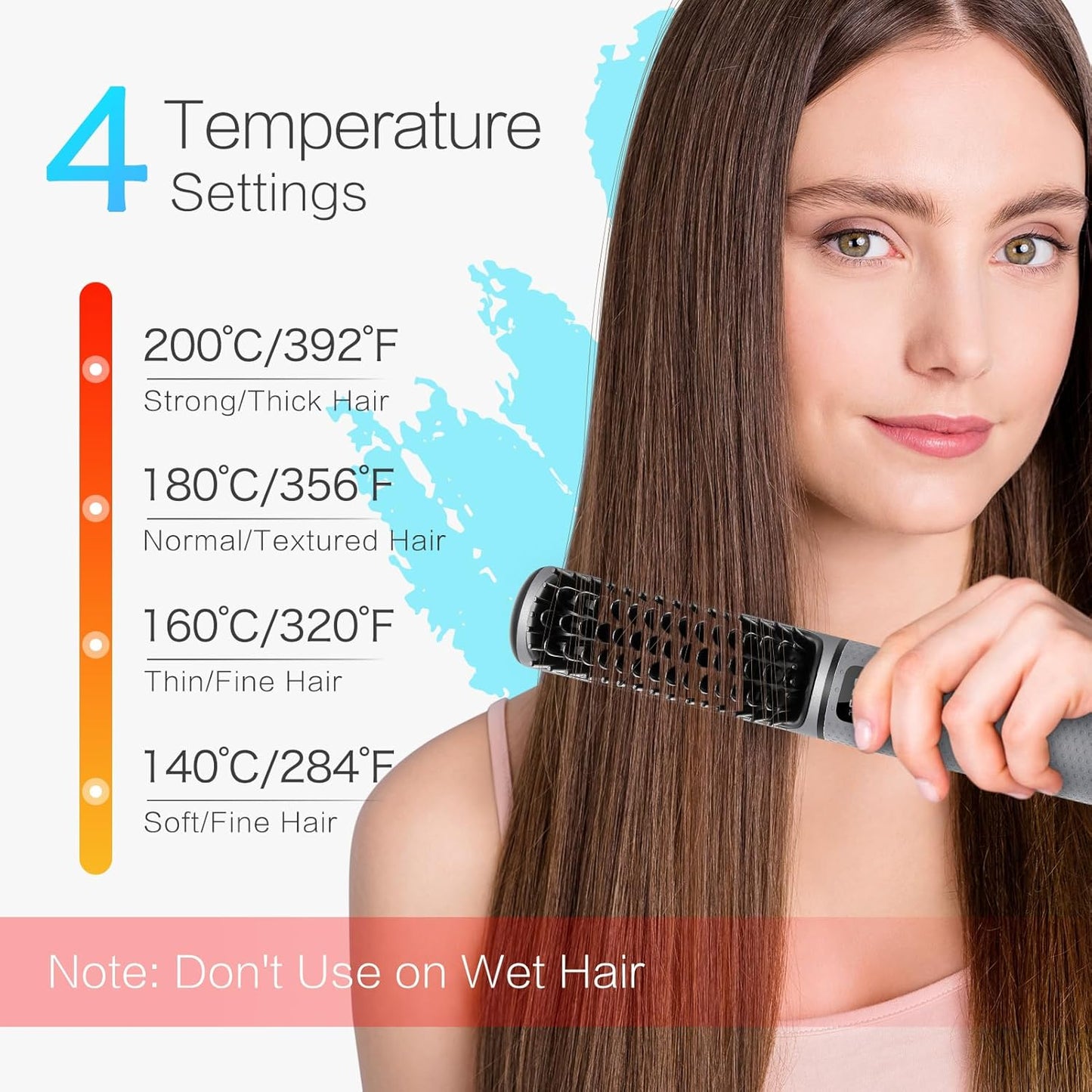 Cordless Straight Hair Comb YL-009