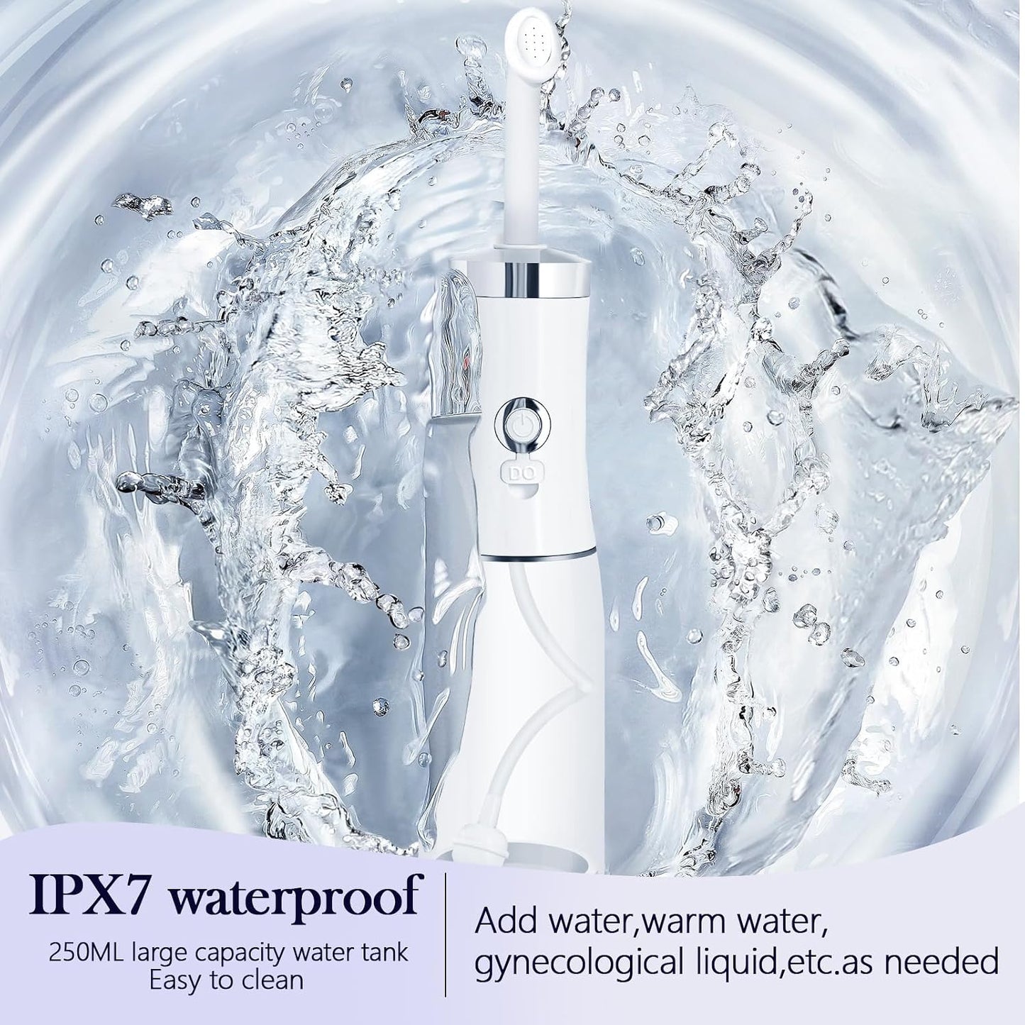 Portable Travel Bidet with Built-in 250mL Water Tank