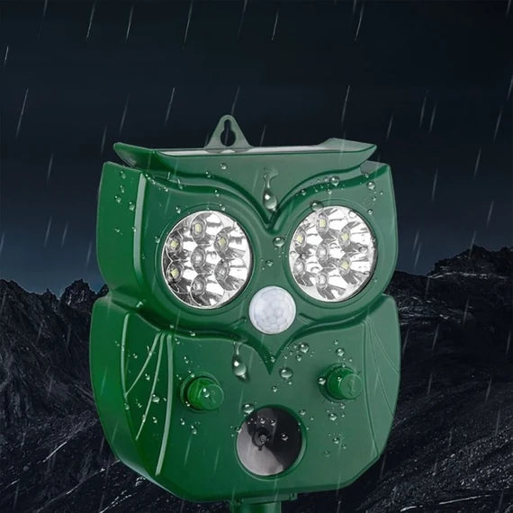 Solar Powered Ultrasonic Animal Repeller