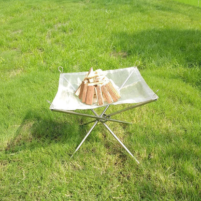 Green Lion Portable Bonfire Stainless Steel Stand