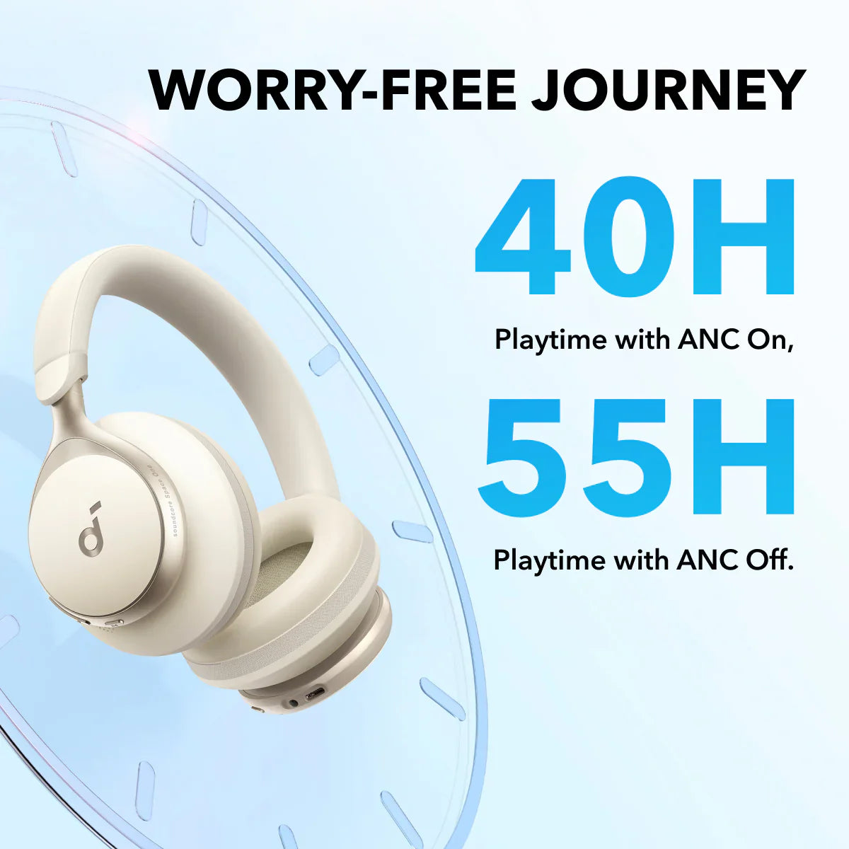 Anker Soundcore Space One | Active Noise Cancelling Headphones