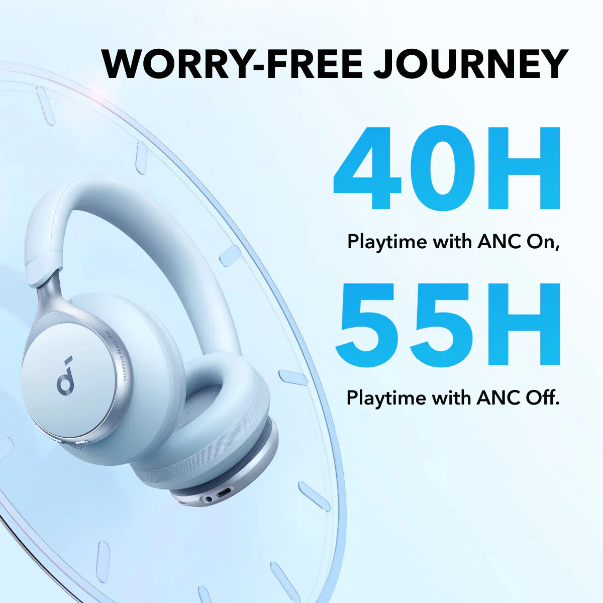 Anker Soundcore Space One | Active Noise Cancelling Headphones