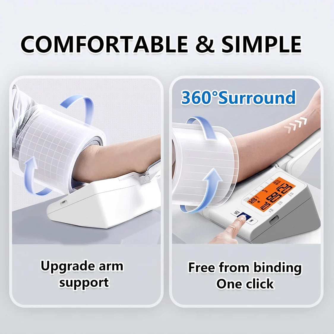 AiQUE Electronic Blood Pressure Monitor BP-D01