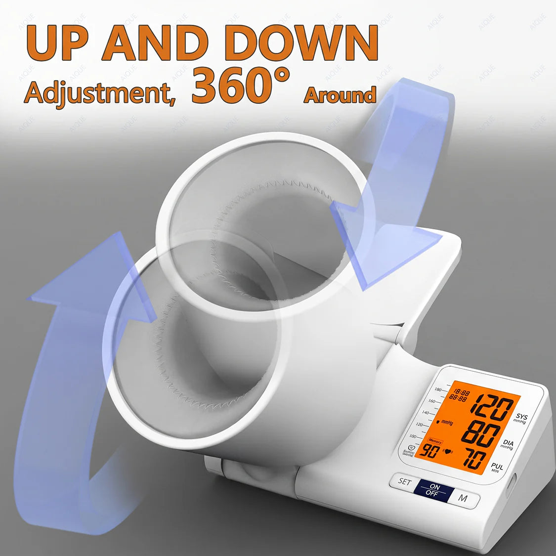 AiQUE Electronic Blood Pressure Monitor BP-D01