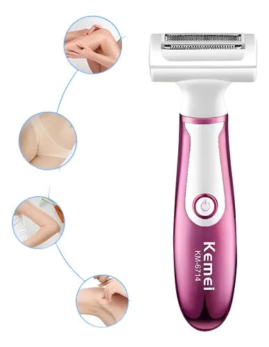 Kemei 4-In-1 Professional Lady Shaver Beauty Set KM-6714
