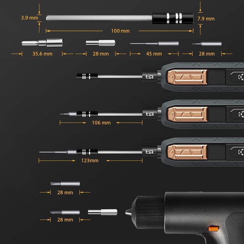 مجموعة مفكات براغي صغيرة من جاكيمي، 180 قطعة، JM-8192