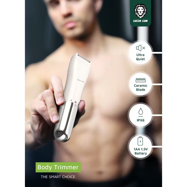 Green Lion Body Trimmer - Waterproof Function IPX6