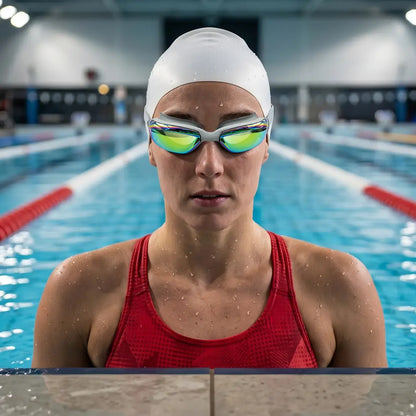 Green Lion Aqua Vision Pro Swimming Goggles