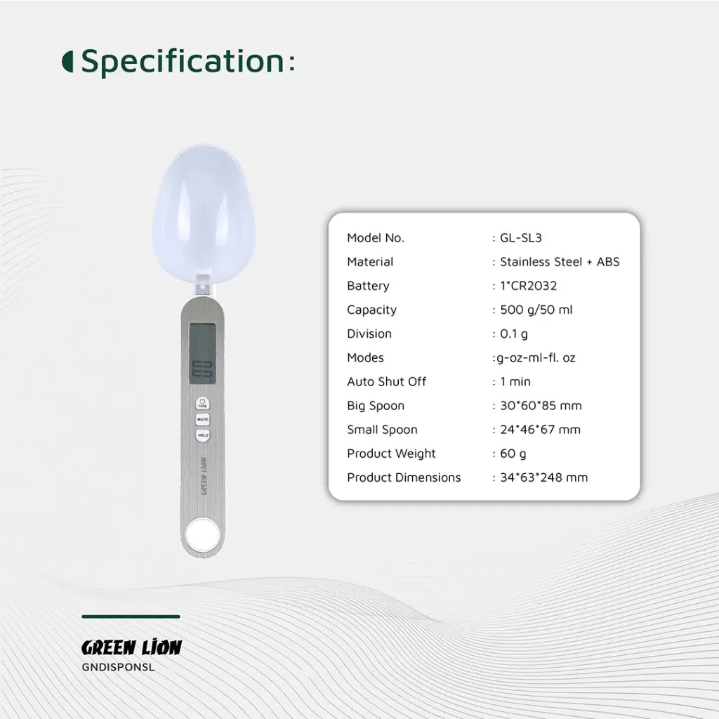 Green Lion Digital Spoon Scale