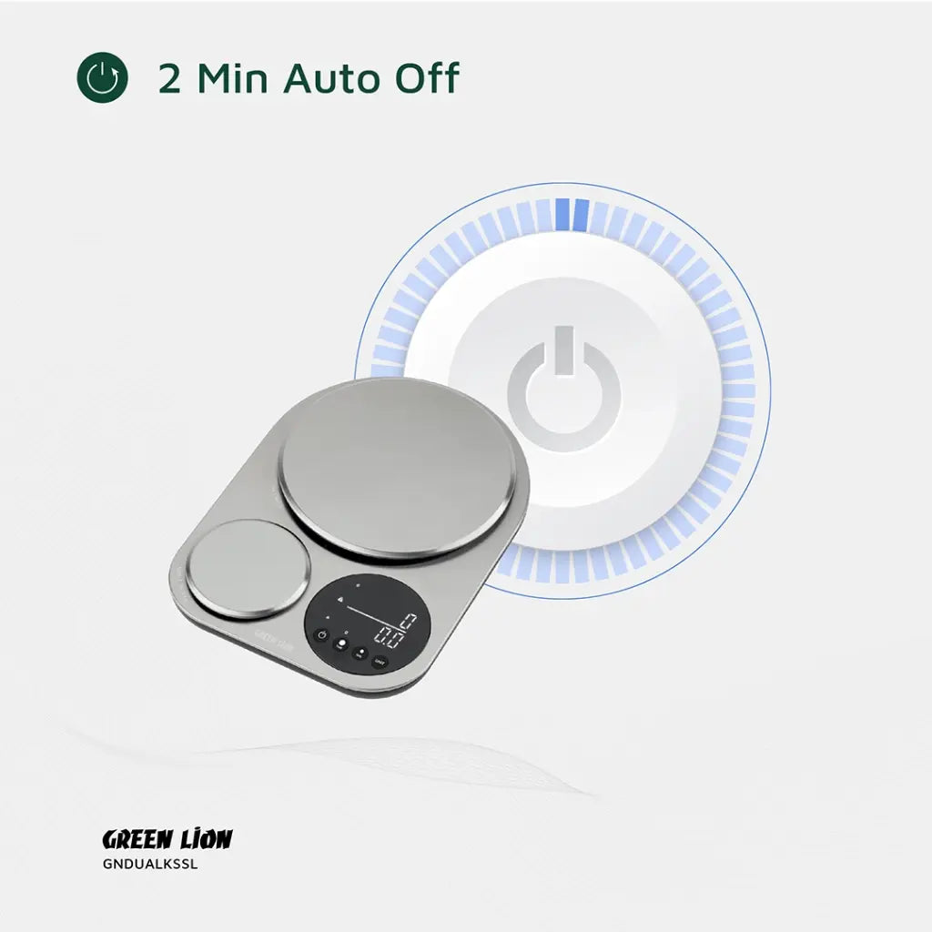 Green Lion Dual Kitchen Scale 5 KG/11 LBS