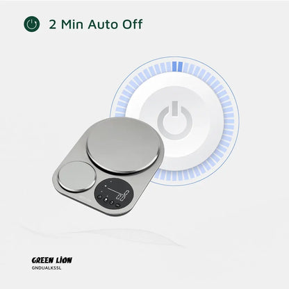 Green Lion Dual Kitchen Scale 5 KG/11 LBS