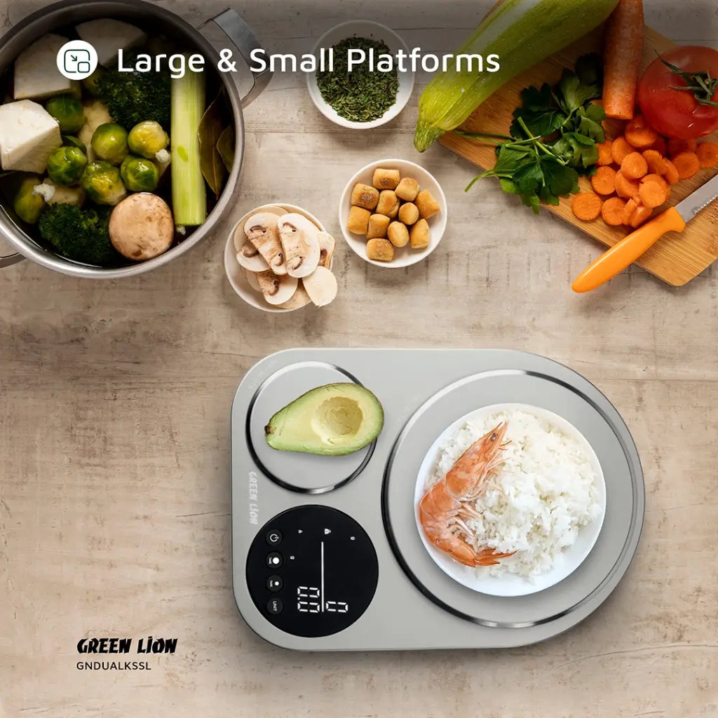 Green Lion Dual Kitchen Scale 5 KG/11 LBS