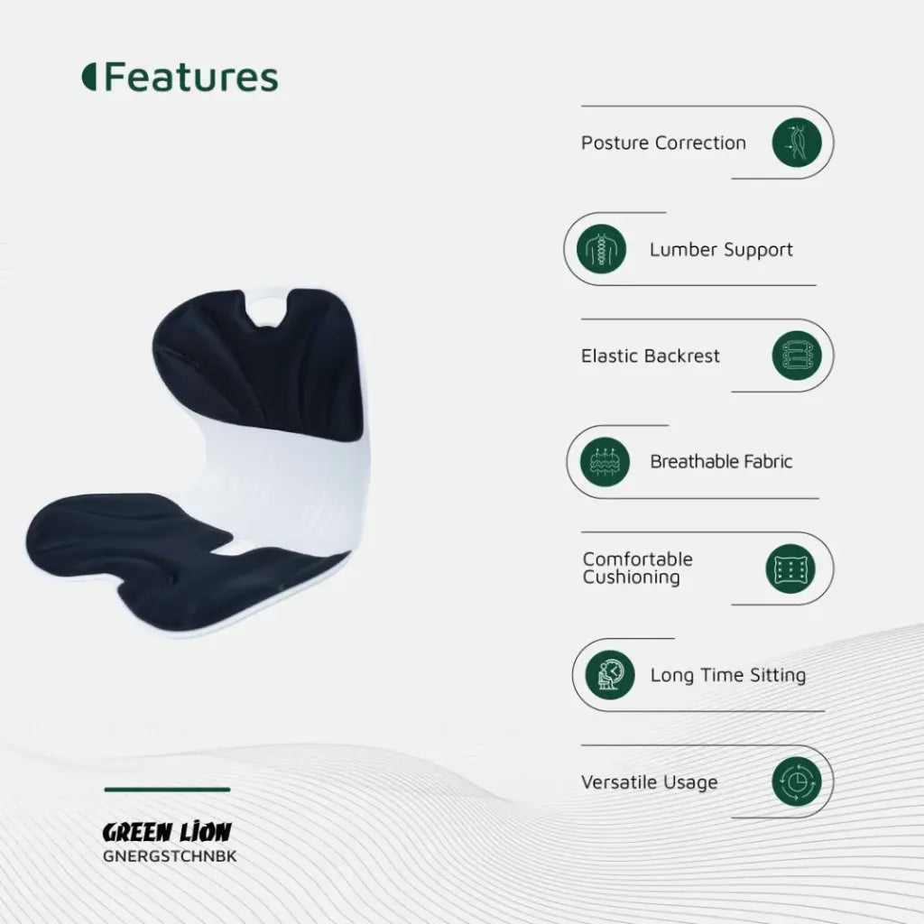 Green Lion Ergo Seat Cushion 150KG