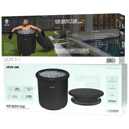 Green Lion Ice Bath Tub