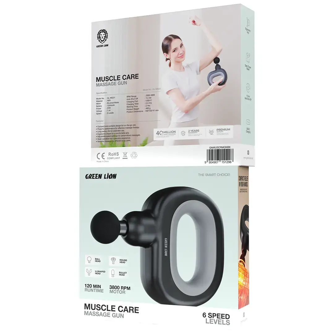 Green Lion Muscle Care Massage Gun