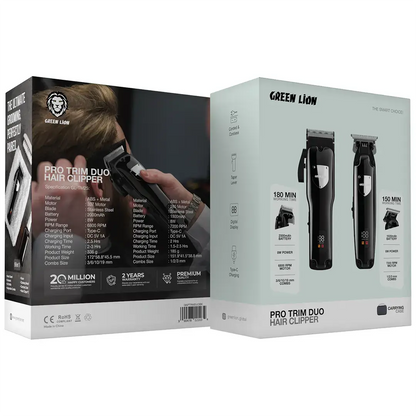 Green Lion Pro Trim Duo Hair Clipper