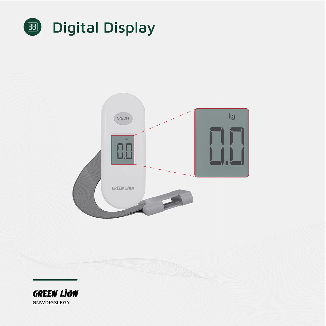Green Lion Weight Mate Digital Luggage Scale
