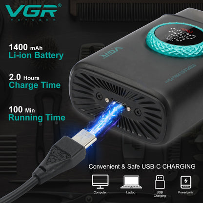 VGR Professional Double Foil Shaver V-377