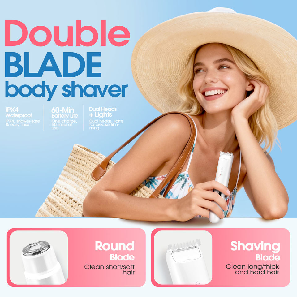 Dsp Ladies Double-headed Body Trimmer - 70538