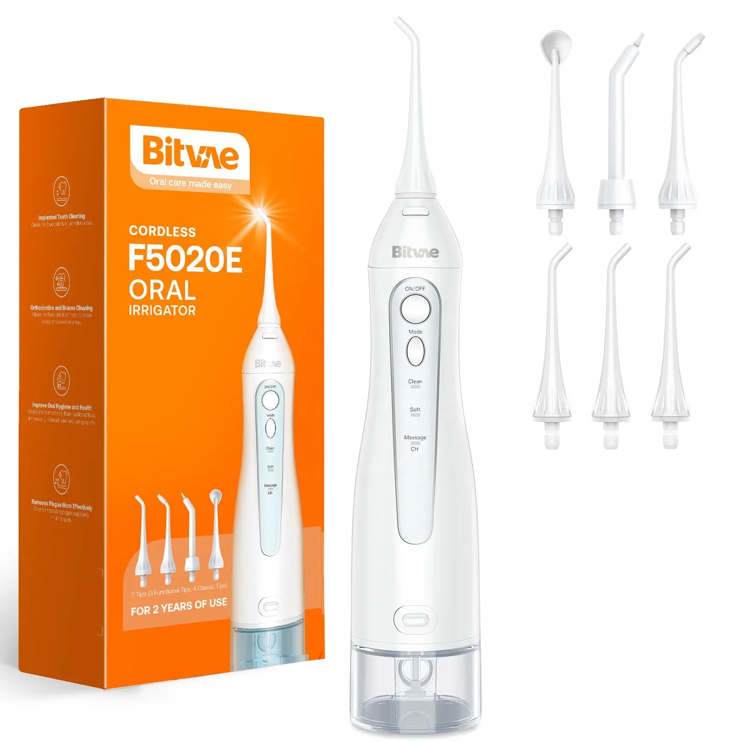 جهاز تنظيف الفم اللاسلكي Bitvae - F5020E