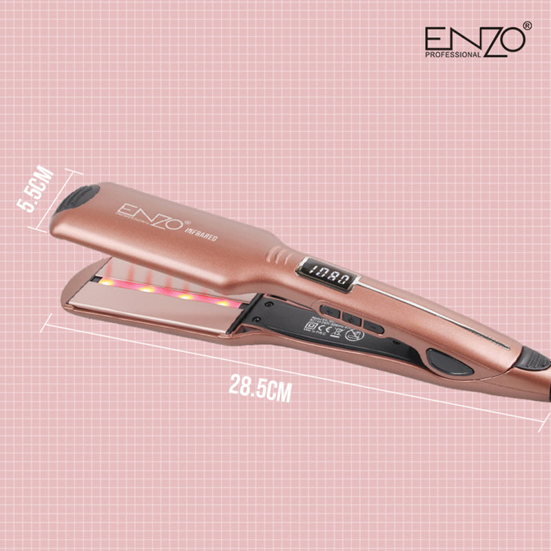 Enzo 1080°F Infrared Flat Iron Hair Straightener EN-3851