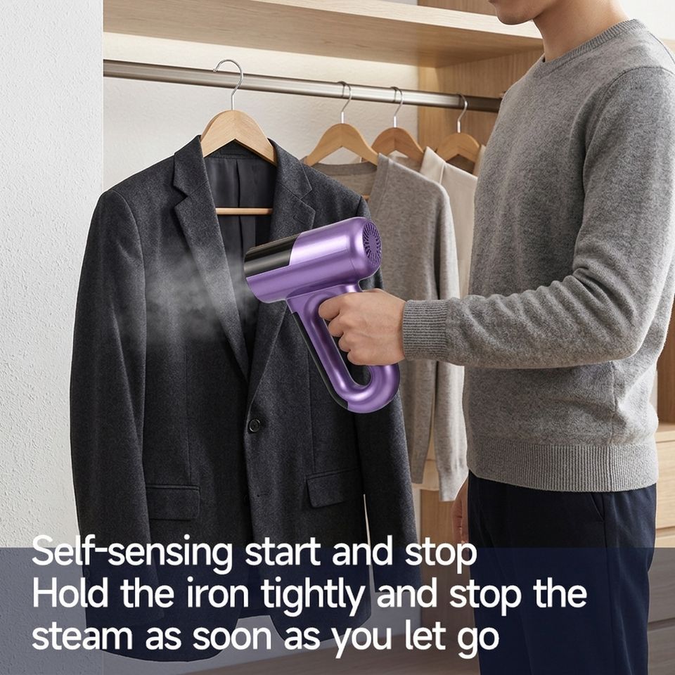 Vacuum Handheld Steam Iron 1000W