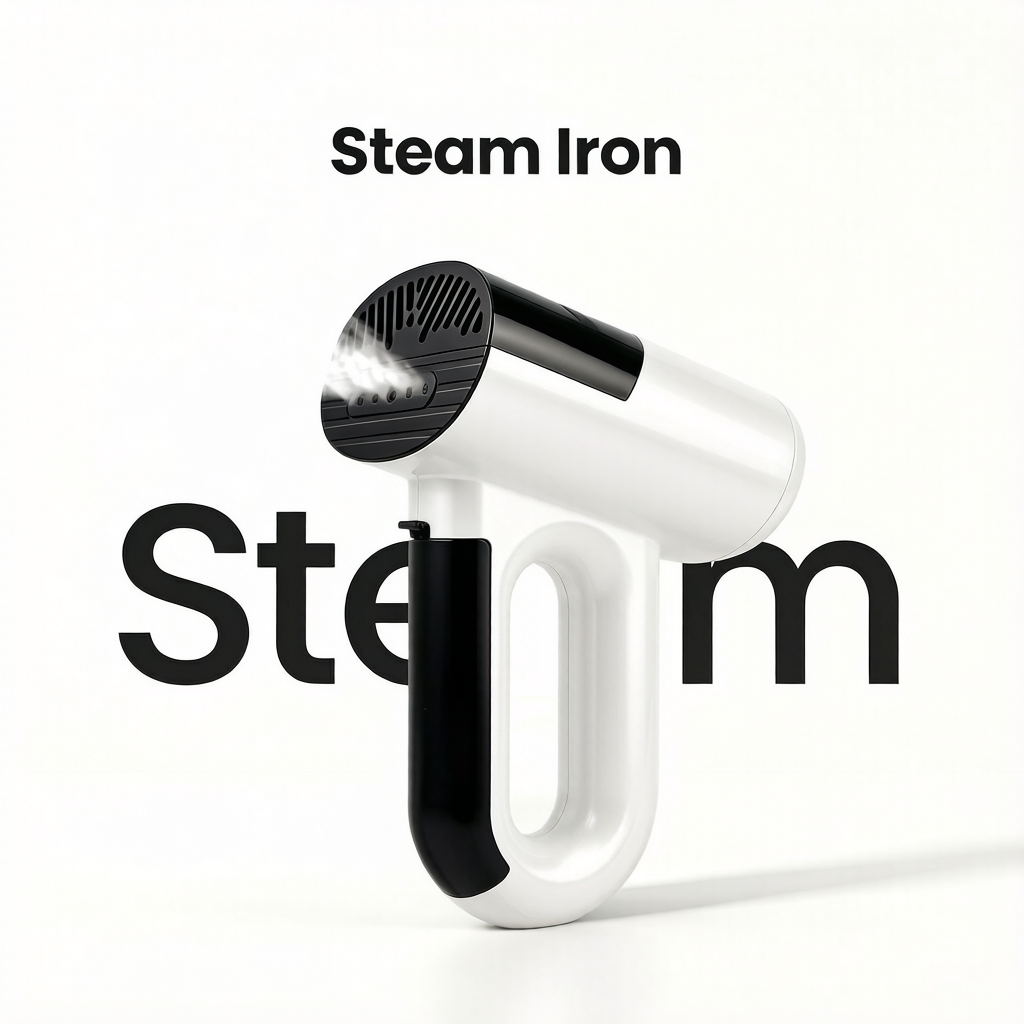 Vacuum Handheld Steam Iron 1000W
