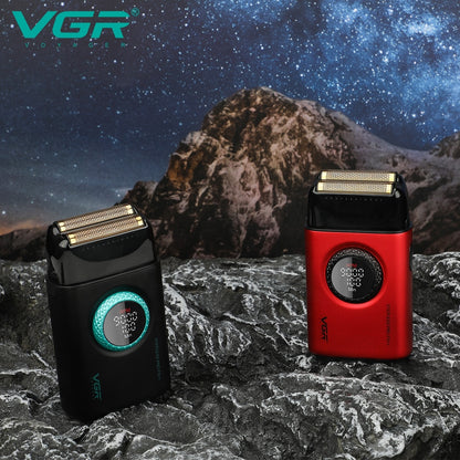 VGR Professional Double Foil Shaver V-377