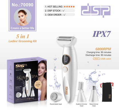 Dsp 5in1 Ladies Grooming Kit - 70090