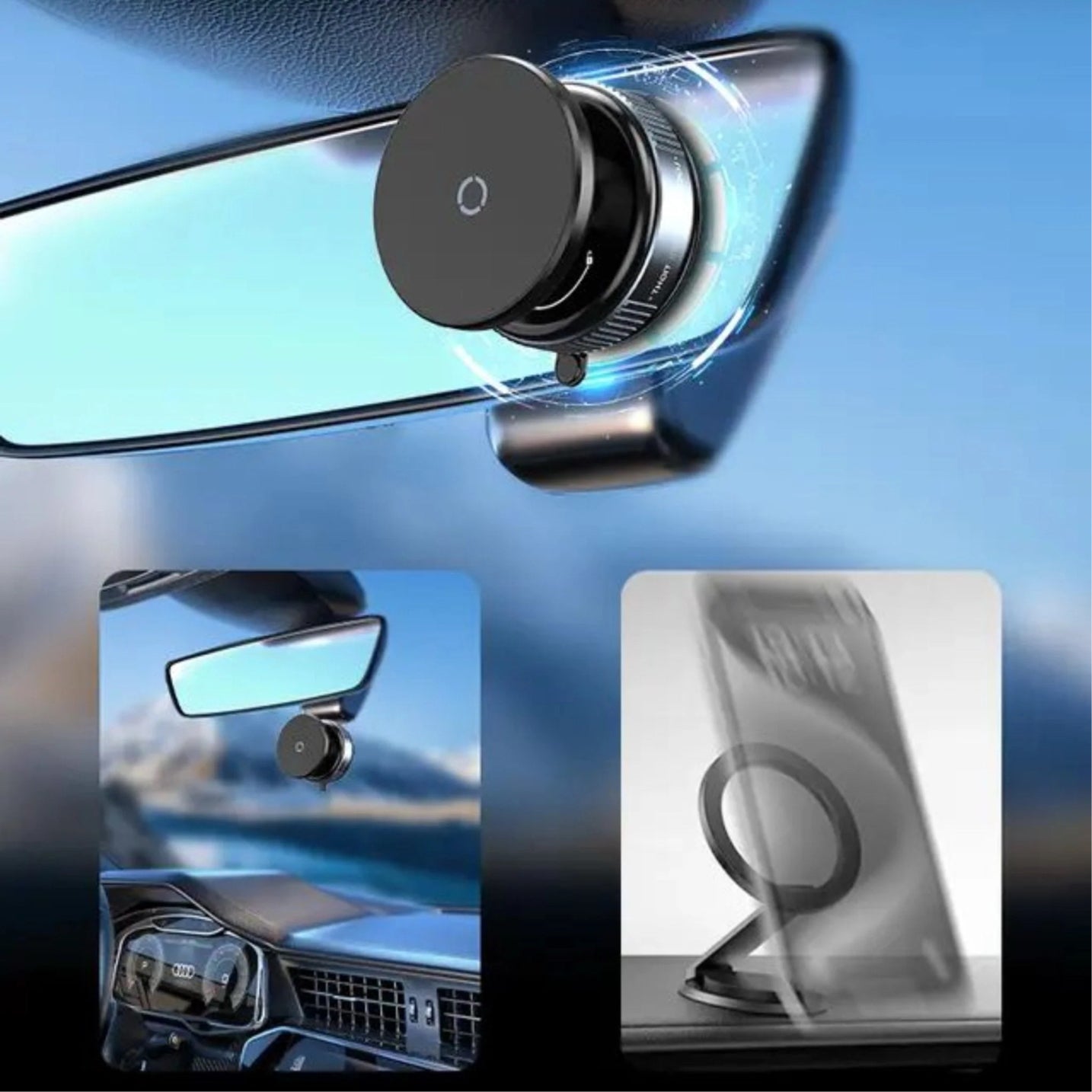 Vacuum Suction Magnetic Bracket - K009