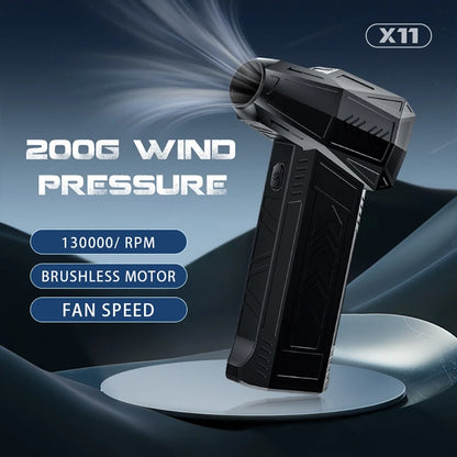مروحة توربو عنيفة 130000 دورة في الدقيقة - X11