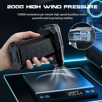 مروحة توربو عنيفة 130000 دورة في الدقيقة - X11