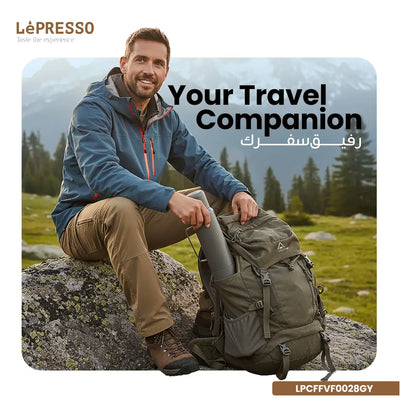 LePresso Vacaflow Double Wall Insulated Vacuum Bottle
