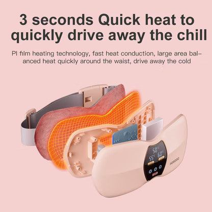 وسادة تدليك حرارية لاسلكية من بورودو