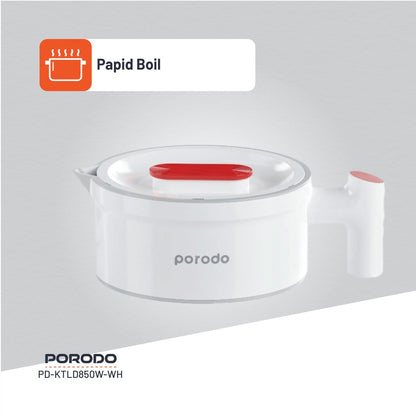 Porodo Portable Folding Electric Kettle 850W/600mL