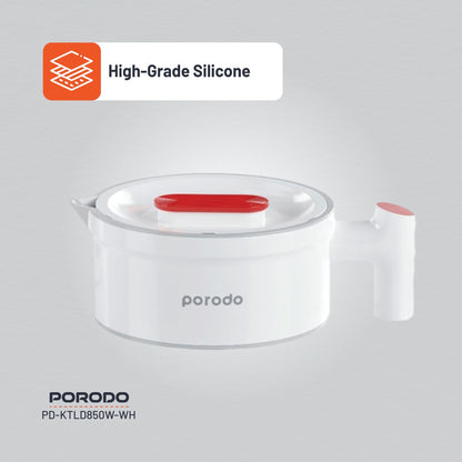 Porodo Portable Folding Electric Kettle 850W/600mL