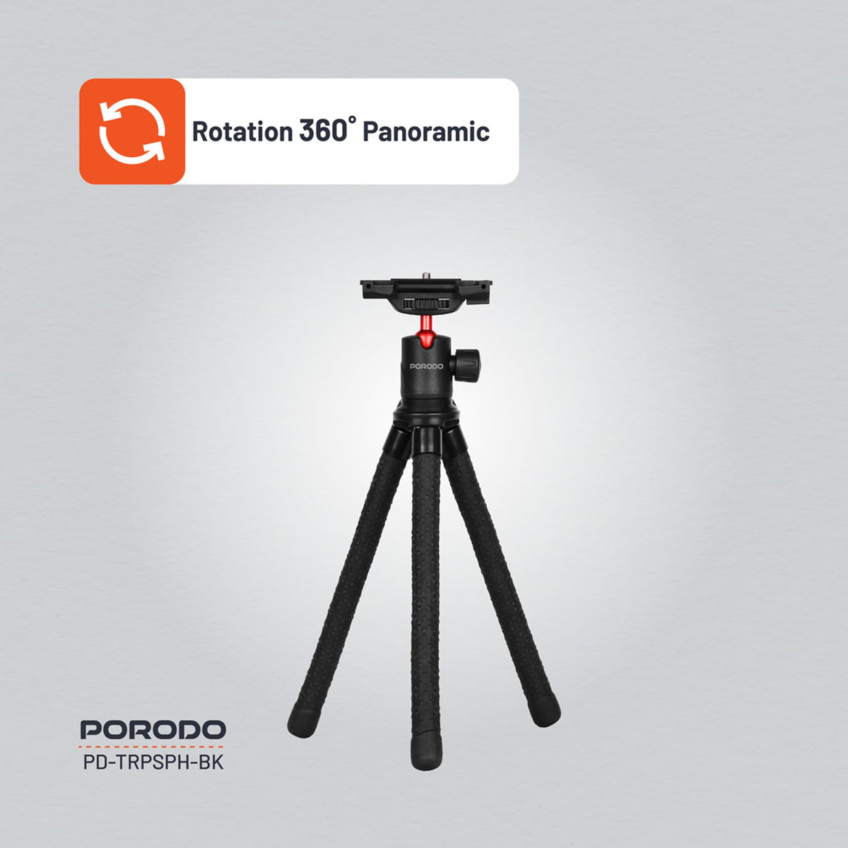 Porodo Flexible Tripod Stand