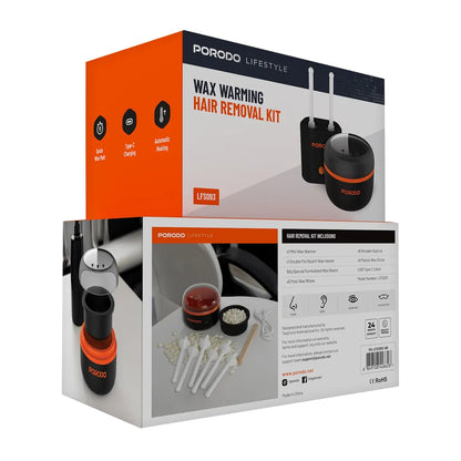 Porodo Wax Warming Hair Removal Kit