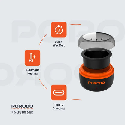 Porodo Wax Warming Hair Removal Kit