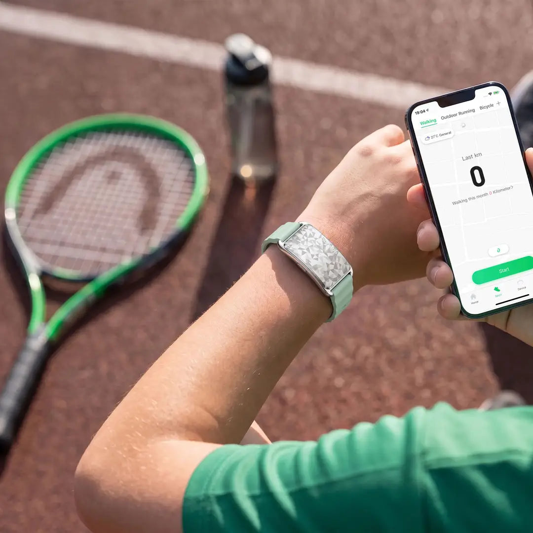 Porodo TrackFit Arc Smart Fitness Tracker with Silicone Strap