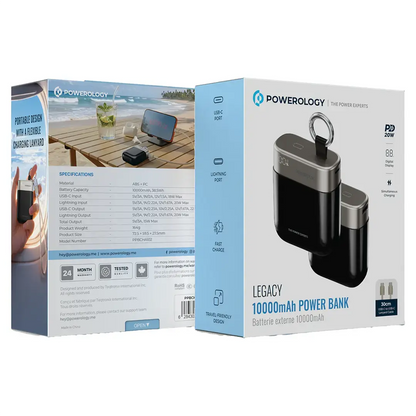Powerology Legacy 10000mAh Power Bank