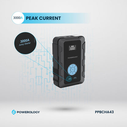 جهاز Powerology Jumpstart مع مضخة هواء