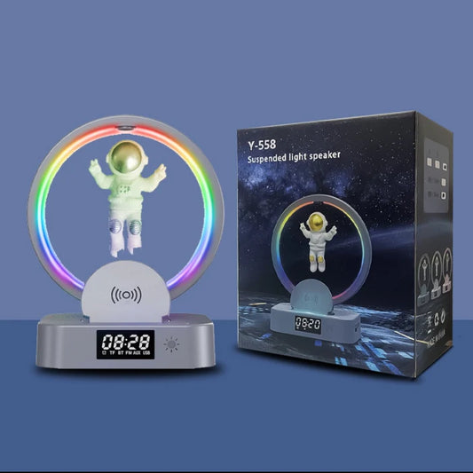 Astronaut Magnetic Wireless Speaker with Wireless Charger Y-558