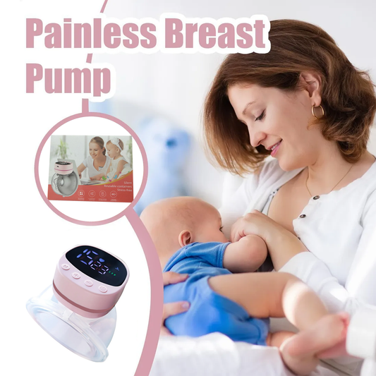 Wearable Electric Breast Pump with 3 Modes & 15 Speeds