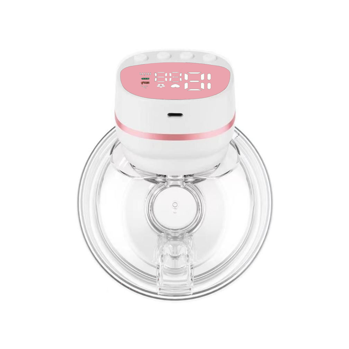 Wearable Electric Breast Pump with 3 Modes & 15 Speeds