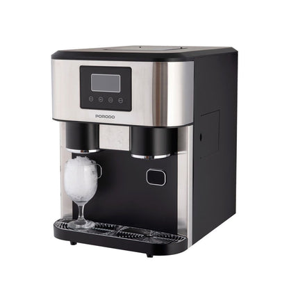 صانعة الثلج 3 في 1 من بورودو مع كسارة وموزع مياه باردة